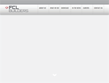 Tablet Screenshot of fclbuilders.com